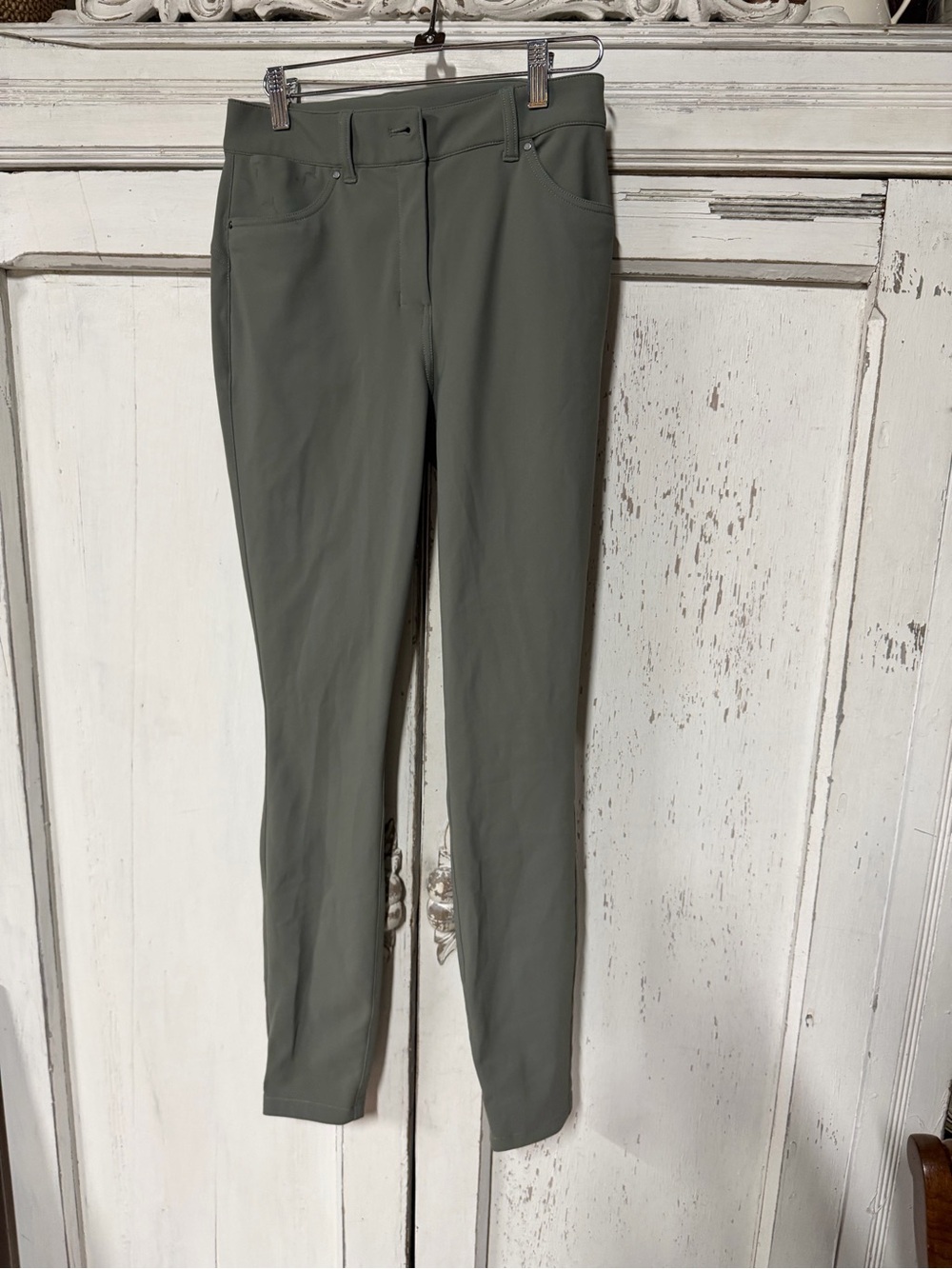 lululemon athletica Olive Green Slim Ponte Pants